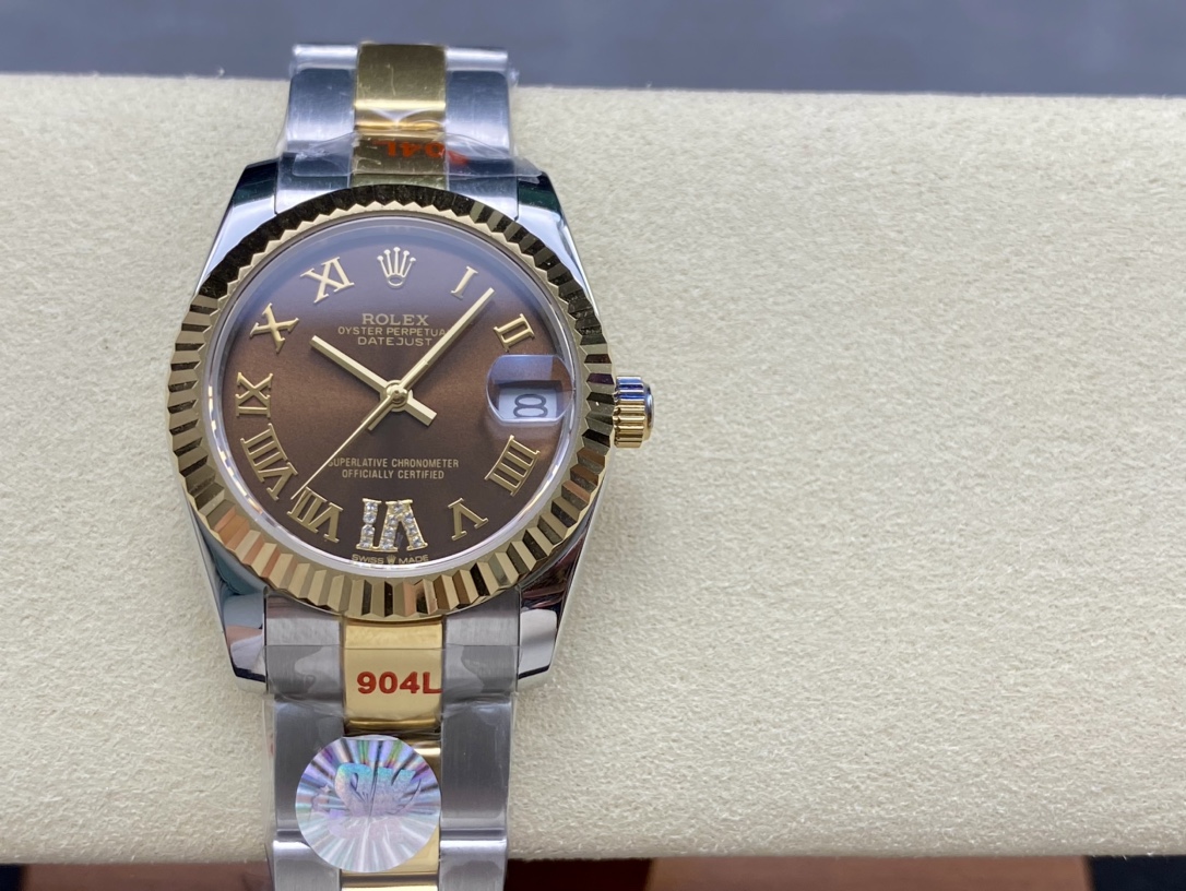 SK Factory 女款 劳力士Rolex 日志型31mm 自動機械式腕時計