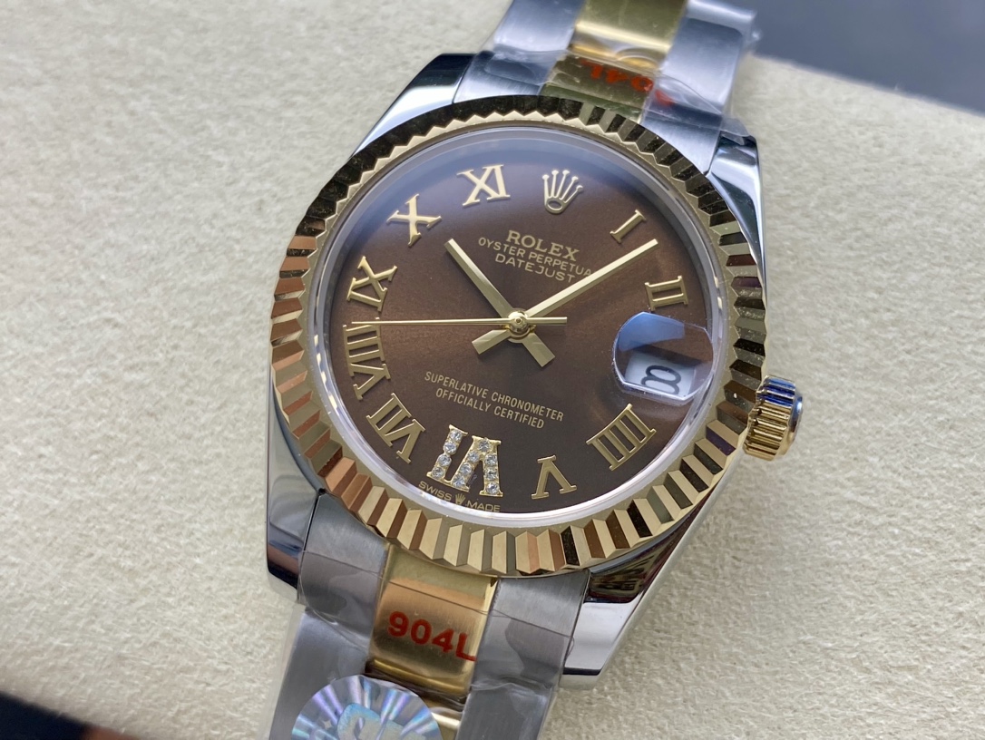 SK Factory 女款 劳力士Rolex 日志型31mm 自動機械式腕時計