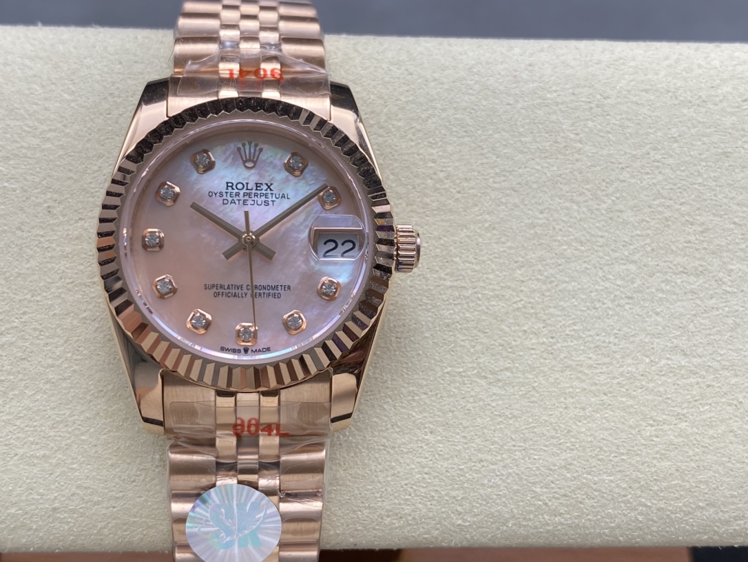 SK Factory 女款 劳力士Rolex 日志型31mm 自動機械腕時計