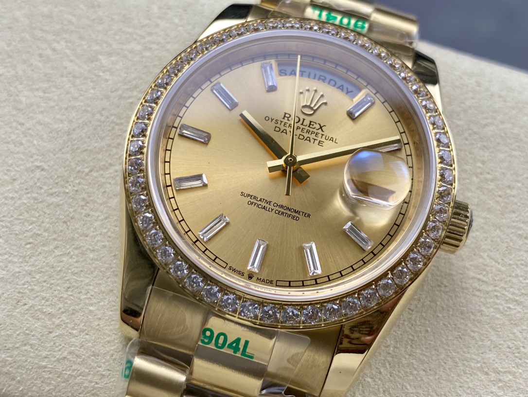 SK厂 劳力士Rolex 双历 星期日志型シリーズ 36mm - 高品質な自動機械腕時計