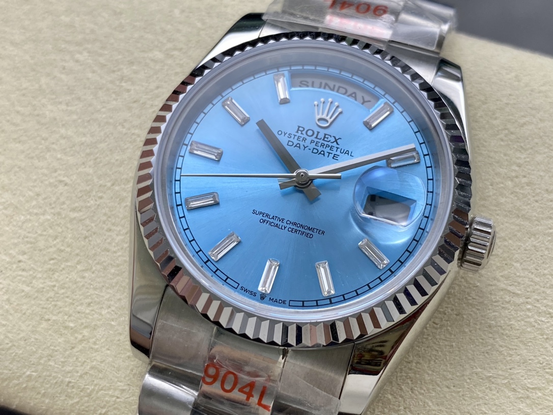 SK厂 劳力士Rolex 双历 星期日志型 36mm - 高品質自動機械腕時計