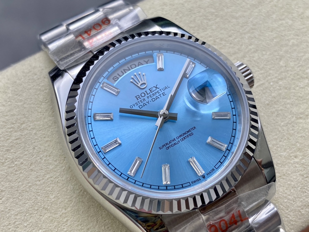 SK厂 劳力士Rolex 双历 星期日志型 36mm - 高品質自動機械腕時計