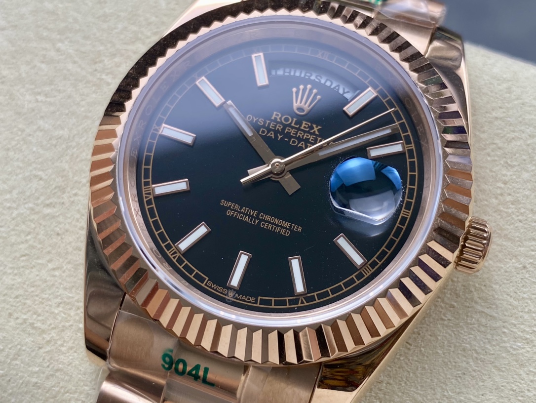 SK厂 劳力士Rolex 双历 星期日志型 40mm - 高品質自動機械腕時計
