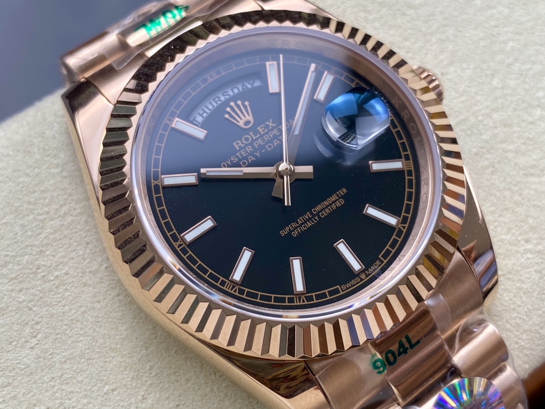 SK厂 劳力士Rolex 双历 星期日志型 40mm - 高品質自動機械腕時計