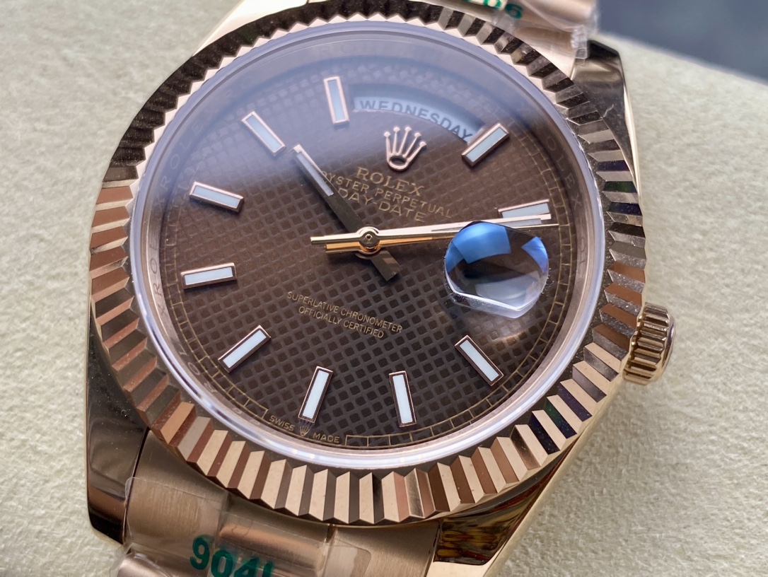 SK厂 劳力士Rolex 双历 星期日志型 40mm 自動機械腕時計