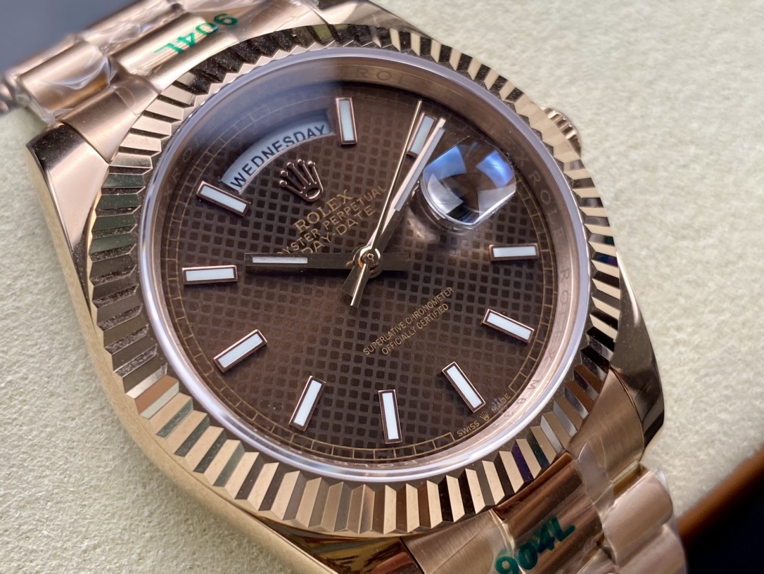 SK厂 劳力士Rolex 双历 星期日志型 40mm 自動機械腕時計