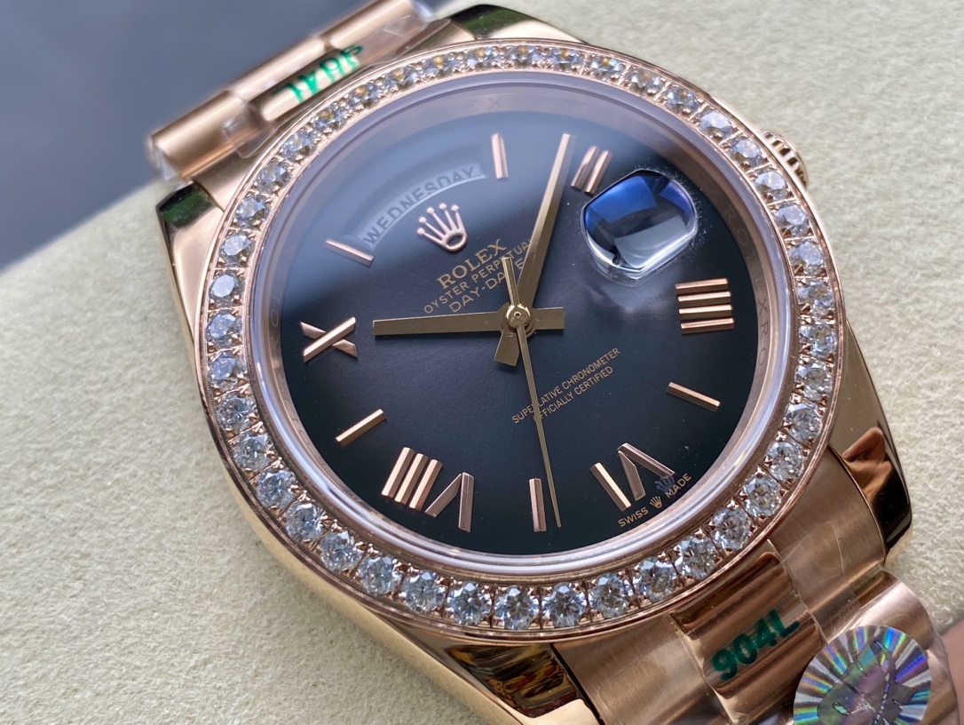 SK厂 劳力士Rolex 双历 星期日志型シリーズ 40mm - 高品質自動機械腕時計