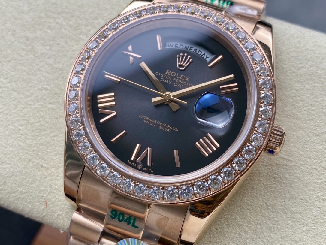 SK厂 劳力士Rolex 双历 星期日志型シリーズ 40mm - 高品質自動機械腕時計