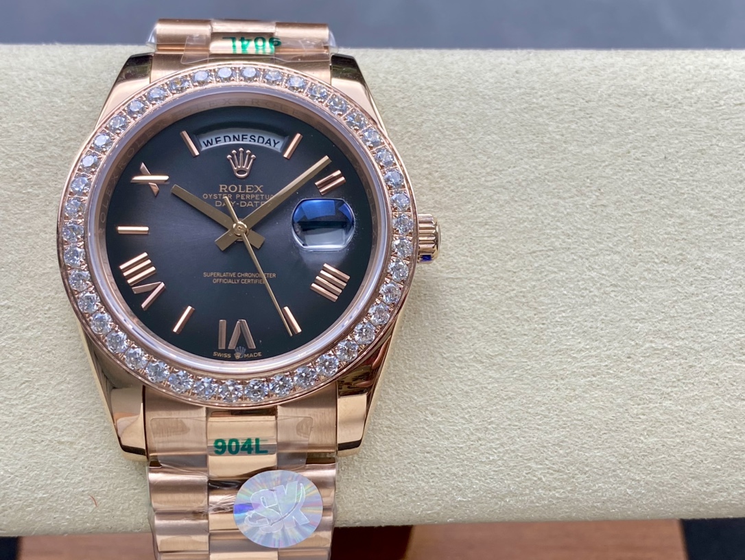 SK厂 劳力士Rolex 双历 星期日志型シリーズ 40mm - 高品質自動機械腕時計