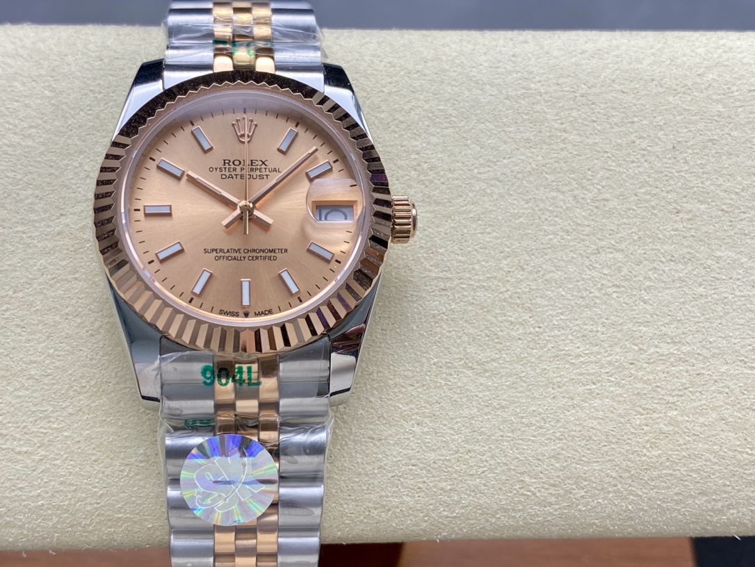 SK Factory 双头粒 レディース ロレックス 日志型 31mm