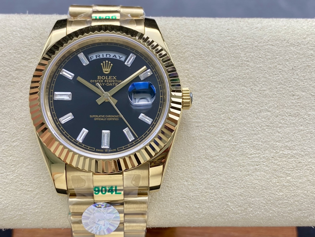 ロレックス ブラックアイス40mm 自動機械式腕時計