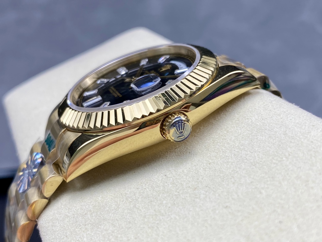 ロレックス ブラックアイス40mm 自動機械式腕時計