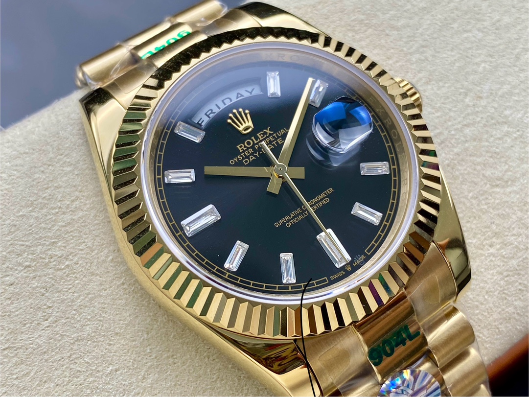 ロレックス ブラックアイス40mm 自動機械式腕時計