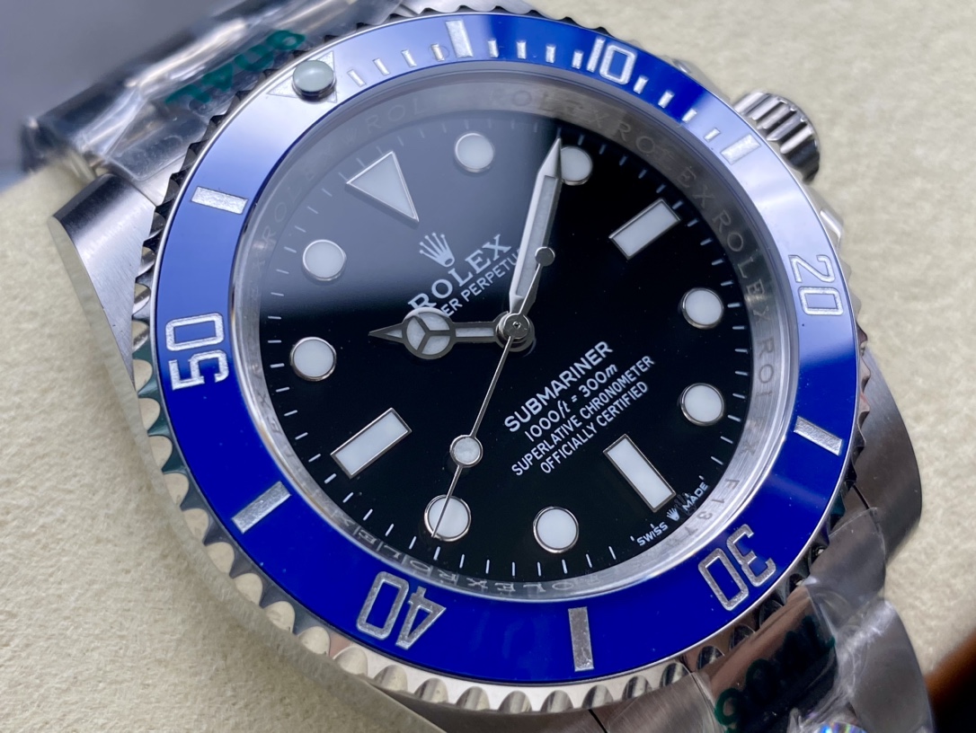 SK Factory 劳力士Rolex 無日历蓝水鬼SUB潜航者 41mm自動巻き腕時計