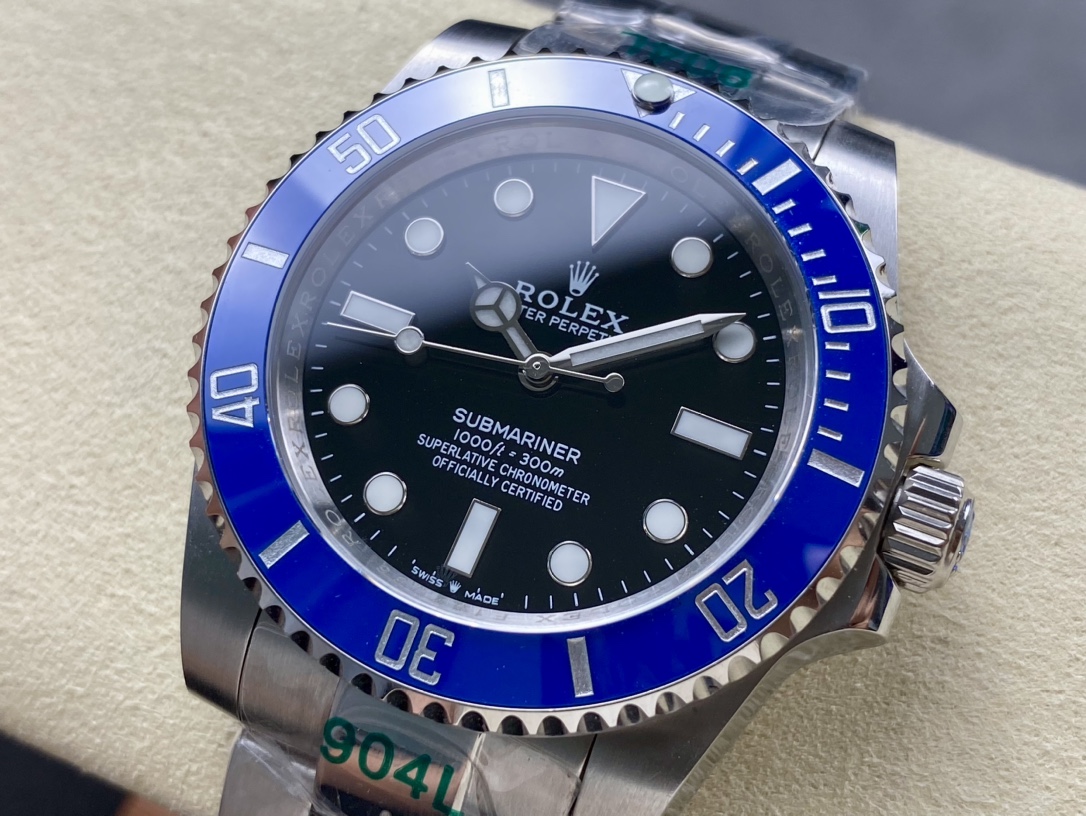 SK Factory 劳力士Rolex 無日历蓝水鬼SUB潜航者 41mm自動巻き腕時計