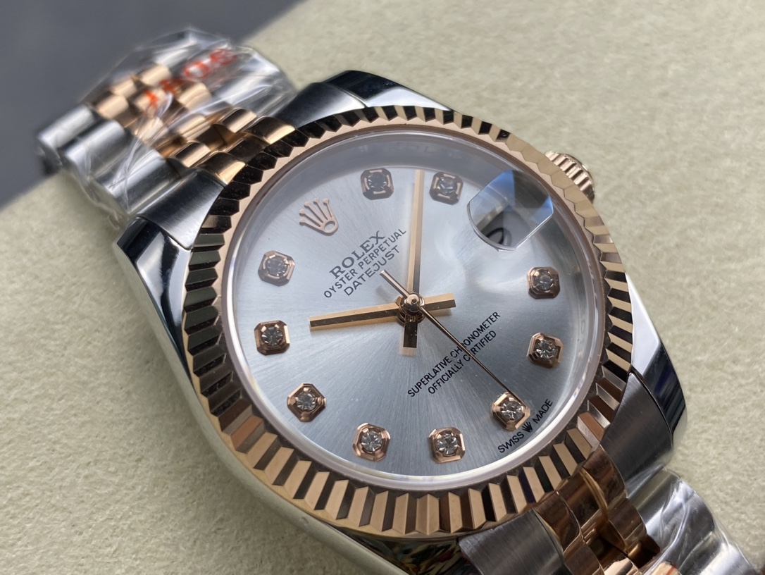 SK Factory 女款 劳力士Rolex 日志型31mm 自動巻き腕時計