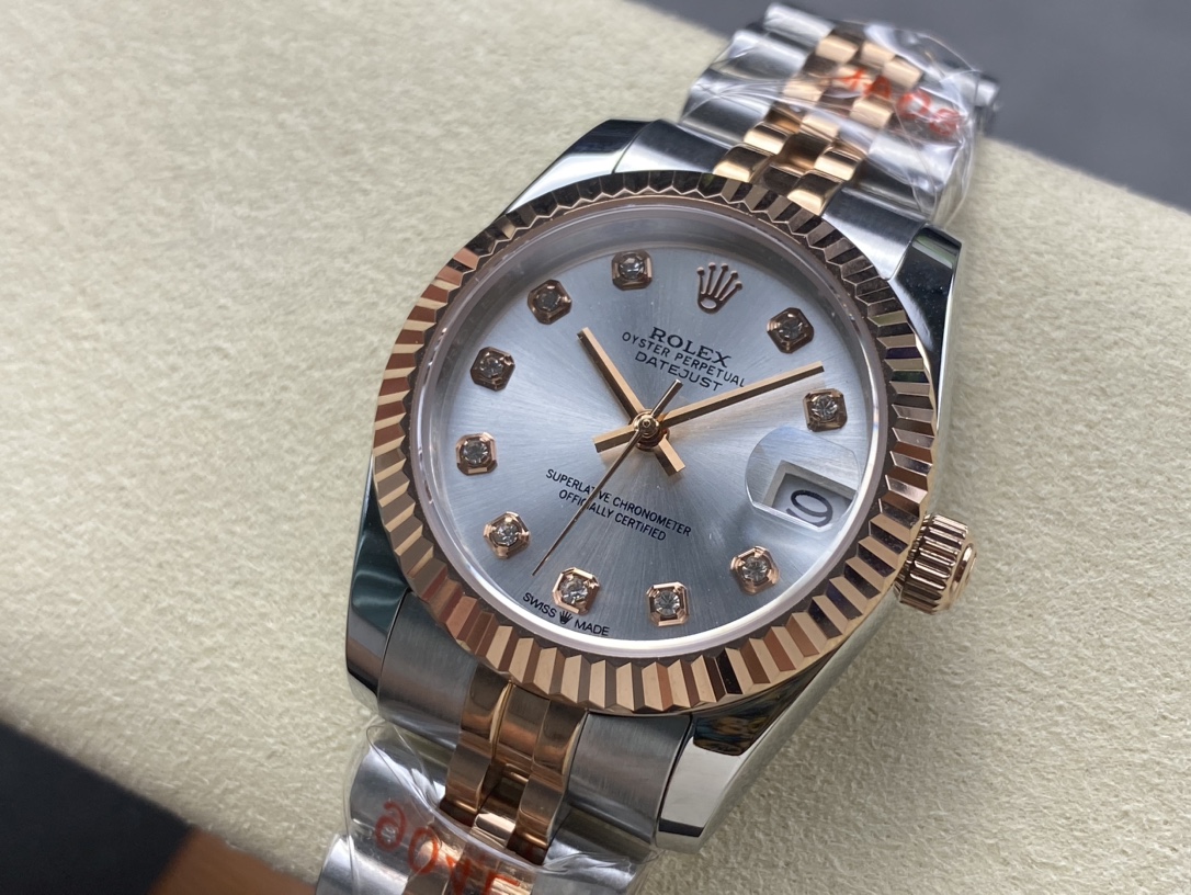 SK Factory 女款 劳力士Rolex 日志型31mm 自動巻き腕時計