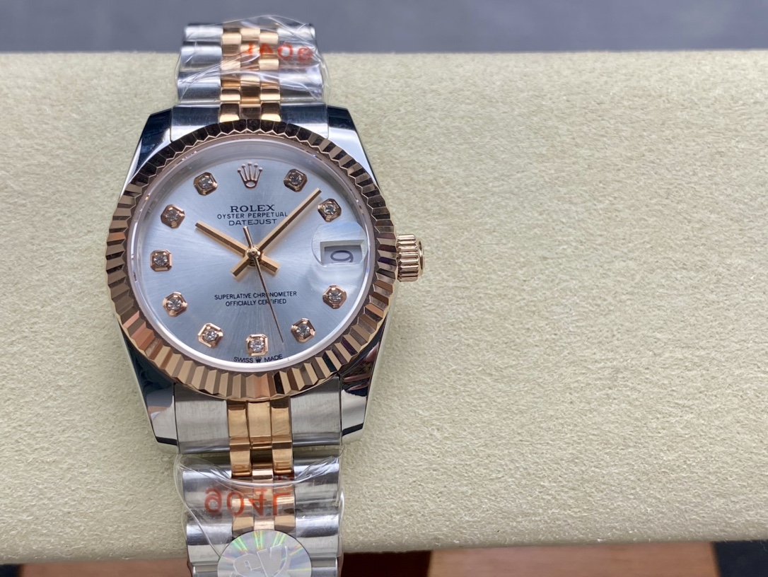 SK Factory 女款 劳力士Rolex 日志型31mm 自動巻き腕時計