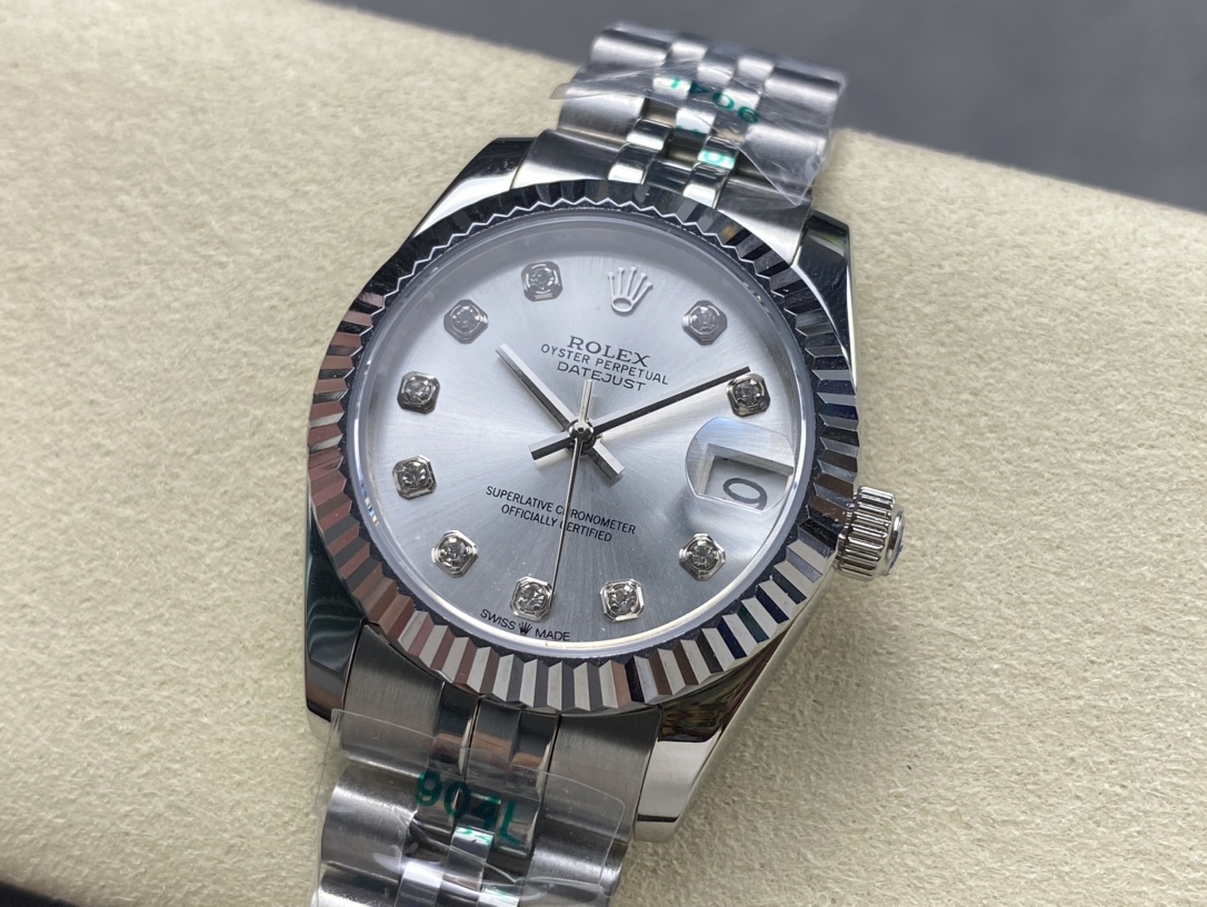 SK Factory 女款 劳力士Rolex 日志型31mm 自動巻き腕時計