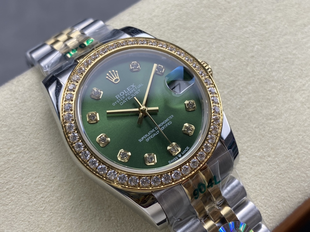 SK Factory 女款 劳力士Rolex 日志型31mm 自動巻き腕時計