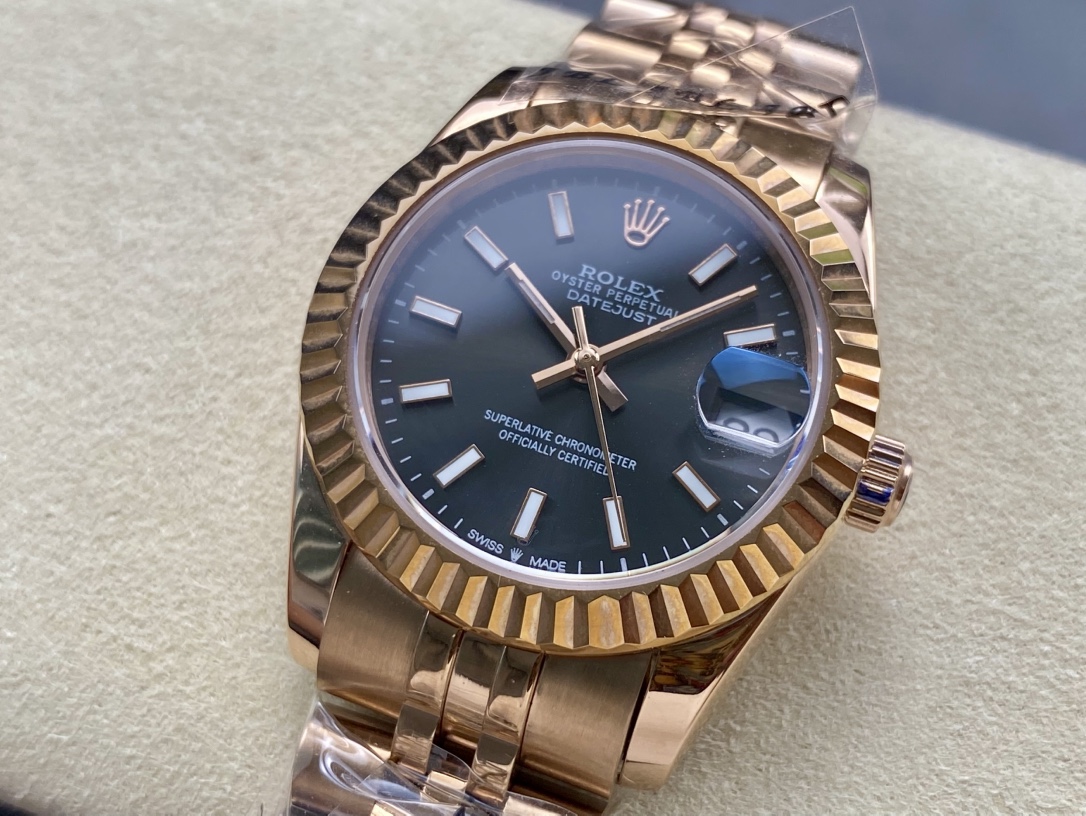 SK Factory 劳力士Rolex 女款 日志型31mm 自動機械腕時計