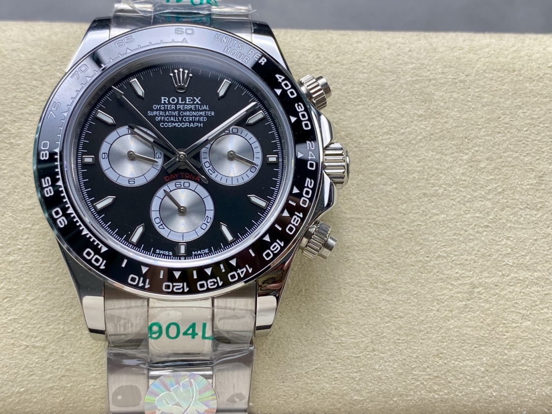 SK Factory 劳力士Rolex 迪通拿シリーズ 40mm 自動機械腕時計