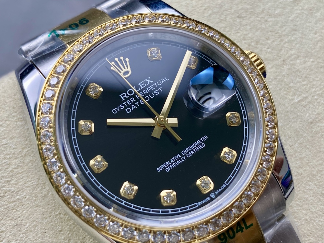 SK厂 劳力士Rolex 単历 日志型36mm 自動巻き腕時計