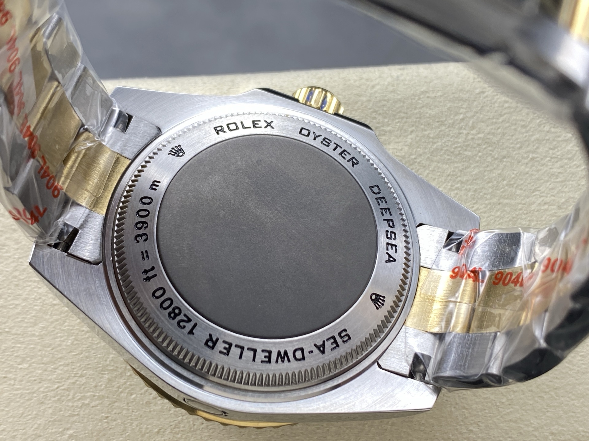 SK 劳力士SEA海使鬼王 44mm深潜型腕表 - 高透過防刮ブルーサファイアガラス