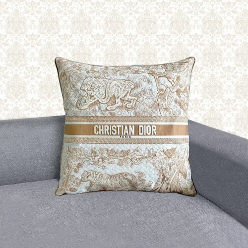 Dior Jungle Tiger Embroidered Pillow: Elevate Your Home with Luxury and Style 1 Dior Jungle Tiger Embroidered Pillow: Elevate Your Home with Luxury and Style