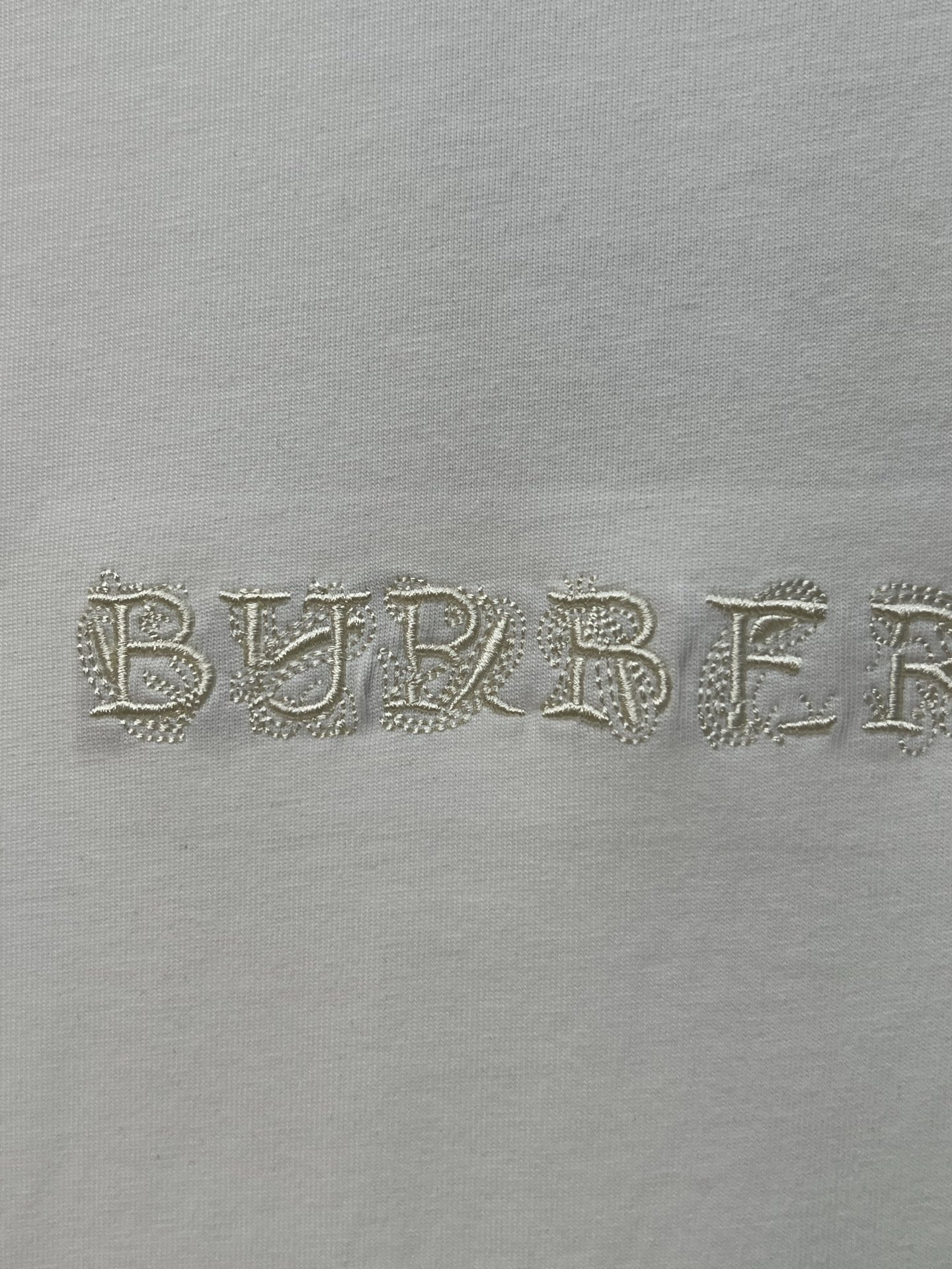 P100
BURBERRY巴宝莉几何字母后幅海鸥刺绣短袖T恤男女同款

高品质320克 同缸染面料  手感非常舒服  
春夏最新砖柜同步 时尚又个性 超级百搭好看               
男女都非常合适  人手必备款 
吊牌 领标 水洗麦 三标齐全
尺码：S M L XL