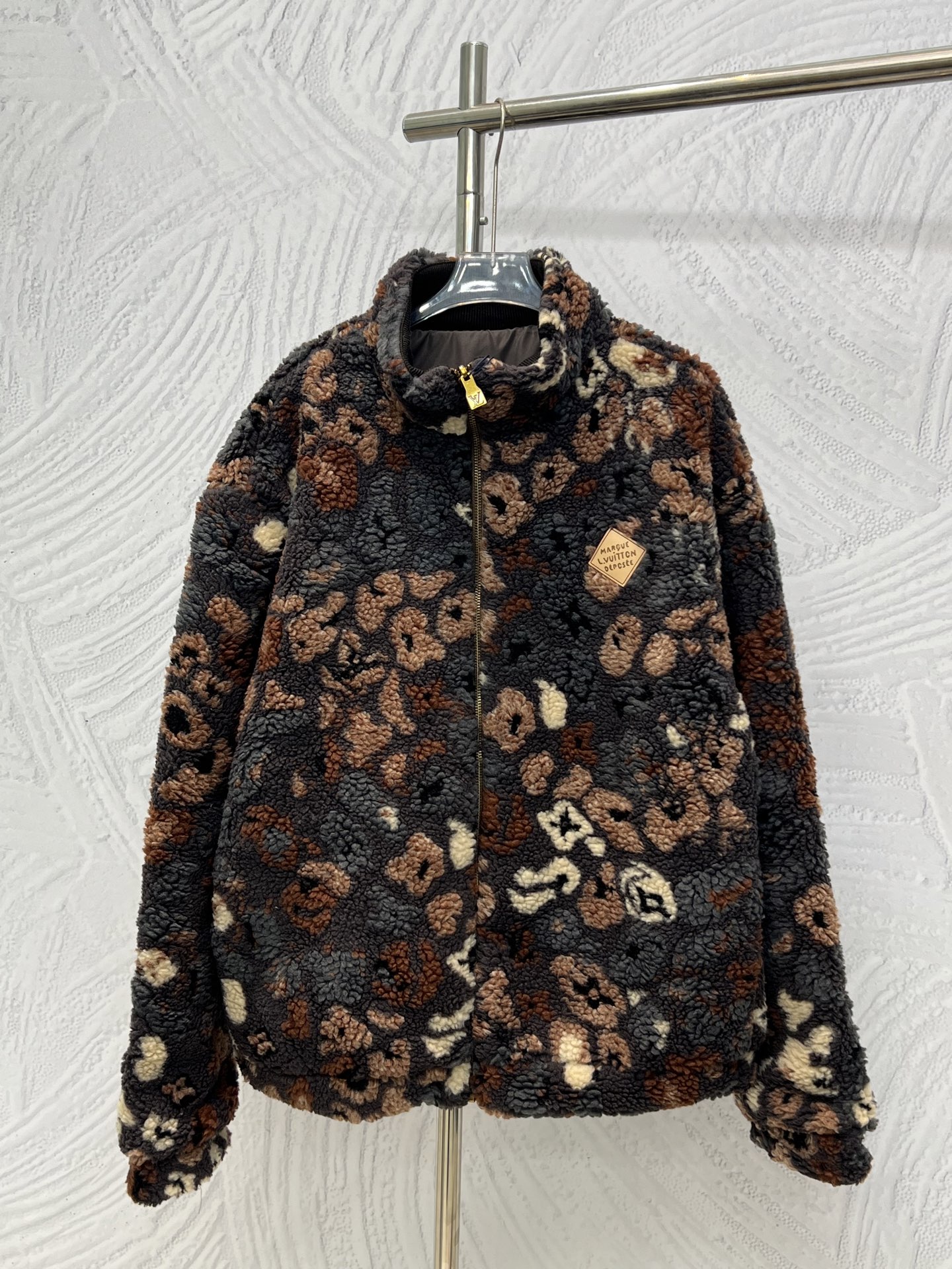 P285 Chaqueta reversible de lana de cordero Louis Vuitton Talla número: 46 48 50 52