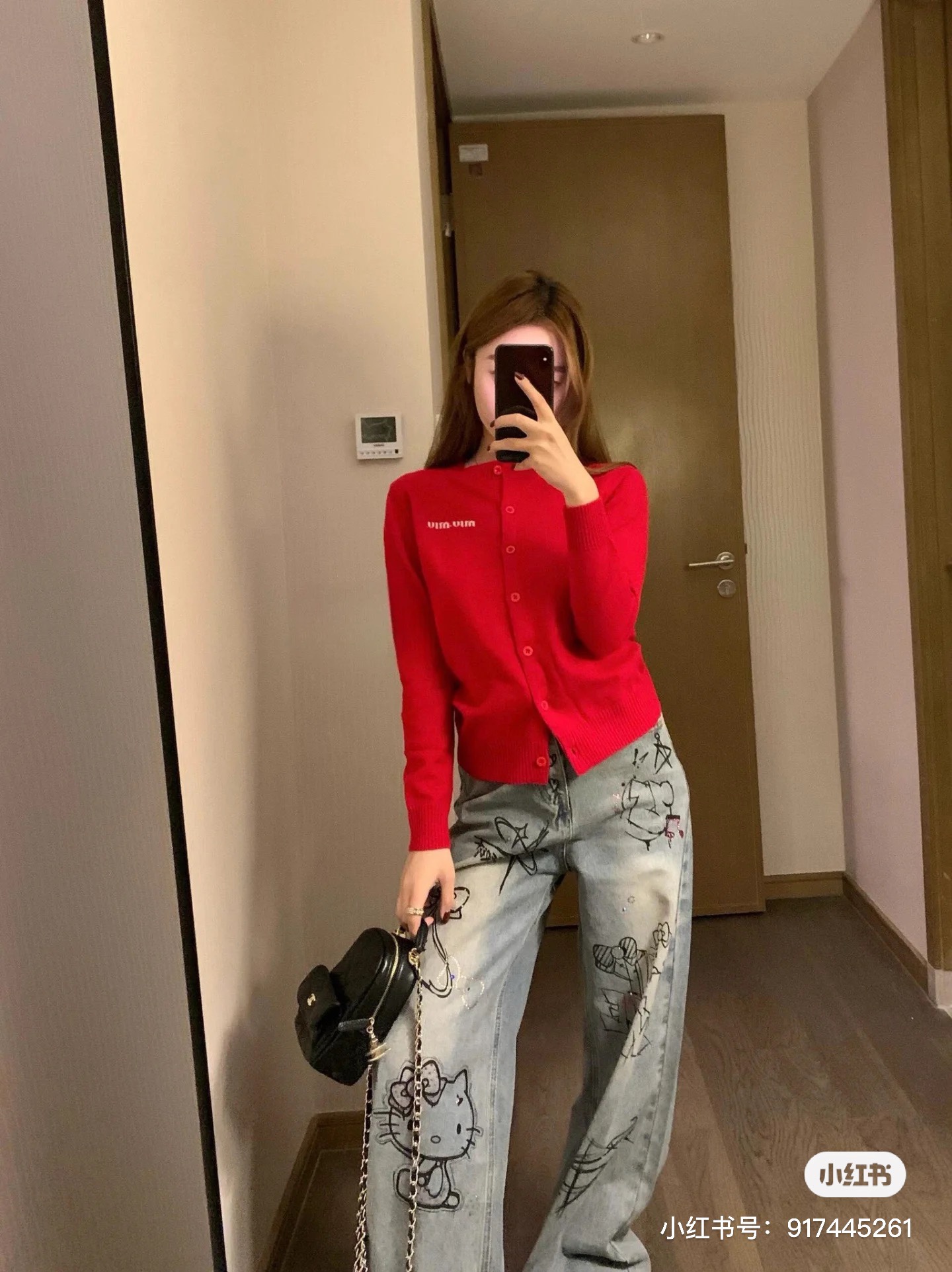  🆕 💰110
M47#Miumiu缪缪•新款现货小提花golo开衫羊毛针织毛衣 ✅✅✅现货M47
Size：S M L 
颜色：黑色 白色 灰色 卡其 咖啡 绿色 紫色 蓝色 红色