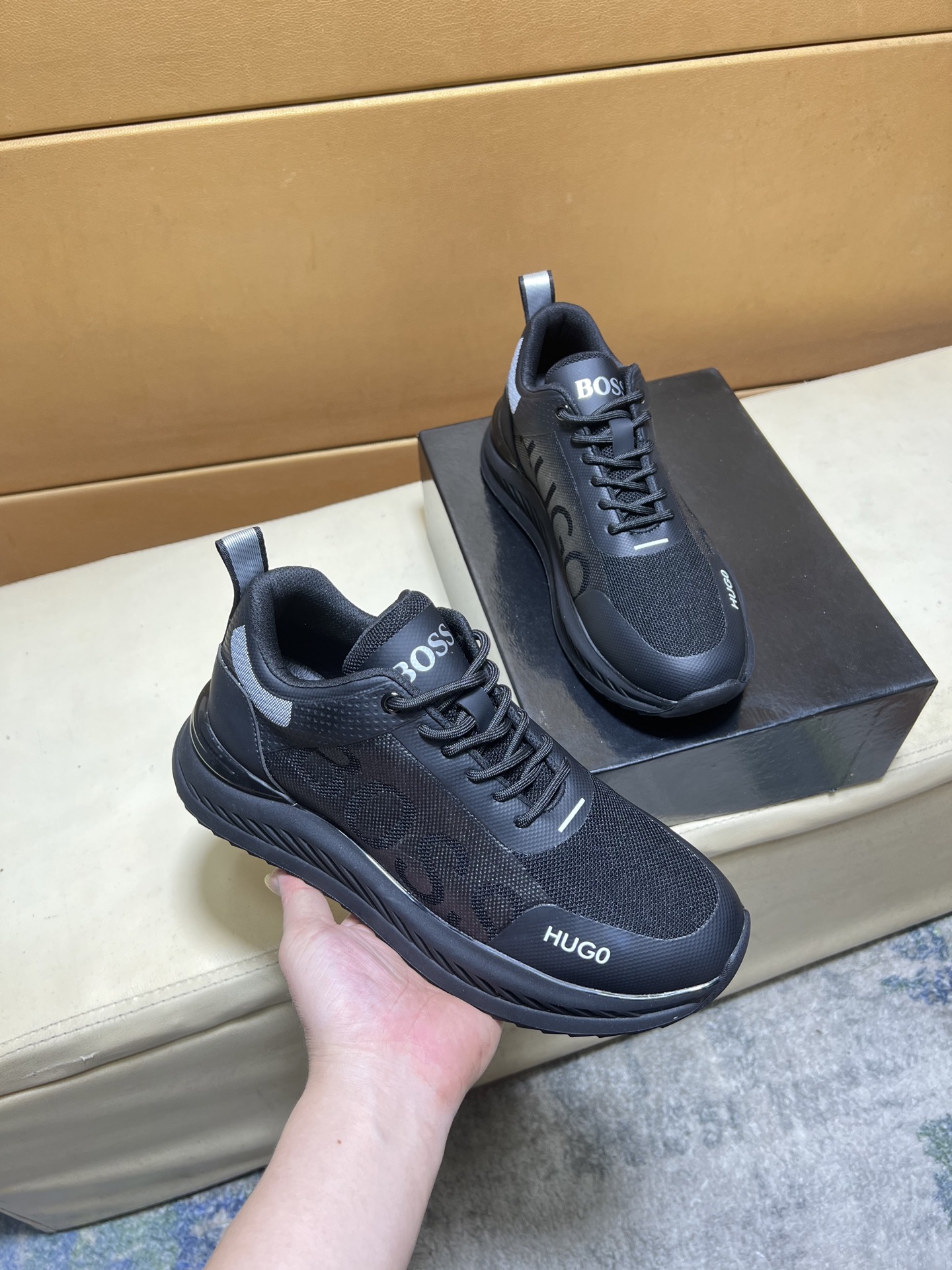 NO:347814,pBoss original single quality. ~ Unique modern style sports shoes. A must-have for casual shoes for men. Italian imported original brand, imported original leather, Yangli (refuse to remove and polish the feet) sole factory special original sole, French lazy style design, foot fitting on the original single quality, super comfortable original sole. Just like the real thing is more beautiful, high-quality board shoes Xin Men's shoes size 38-44 (45 46 can be customized),, sneakers19860909pBoss原单品质.～ 独特现代风运动鞋.休闲鞋潮男必备款 意大利进口原版品牌,进口原版皮,羊里（拒绝脱色磨脚）鞋底原厂特供原版底,法国懒人风格设计 贴脚 在贴原单品质 超舒服原版底 .就好像实物拍摄实物更赞 ,高品质板鞋 欣 男鞋码数38-44(45 46可订做）,,sneakers,Men's shoes