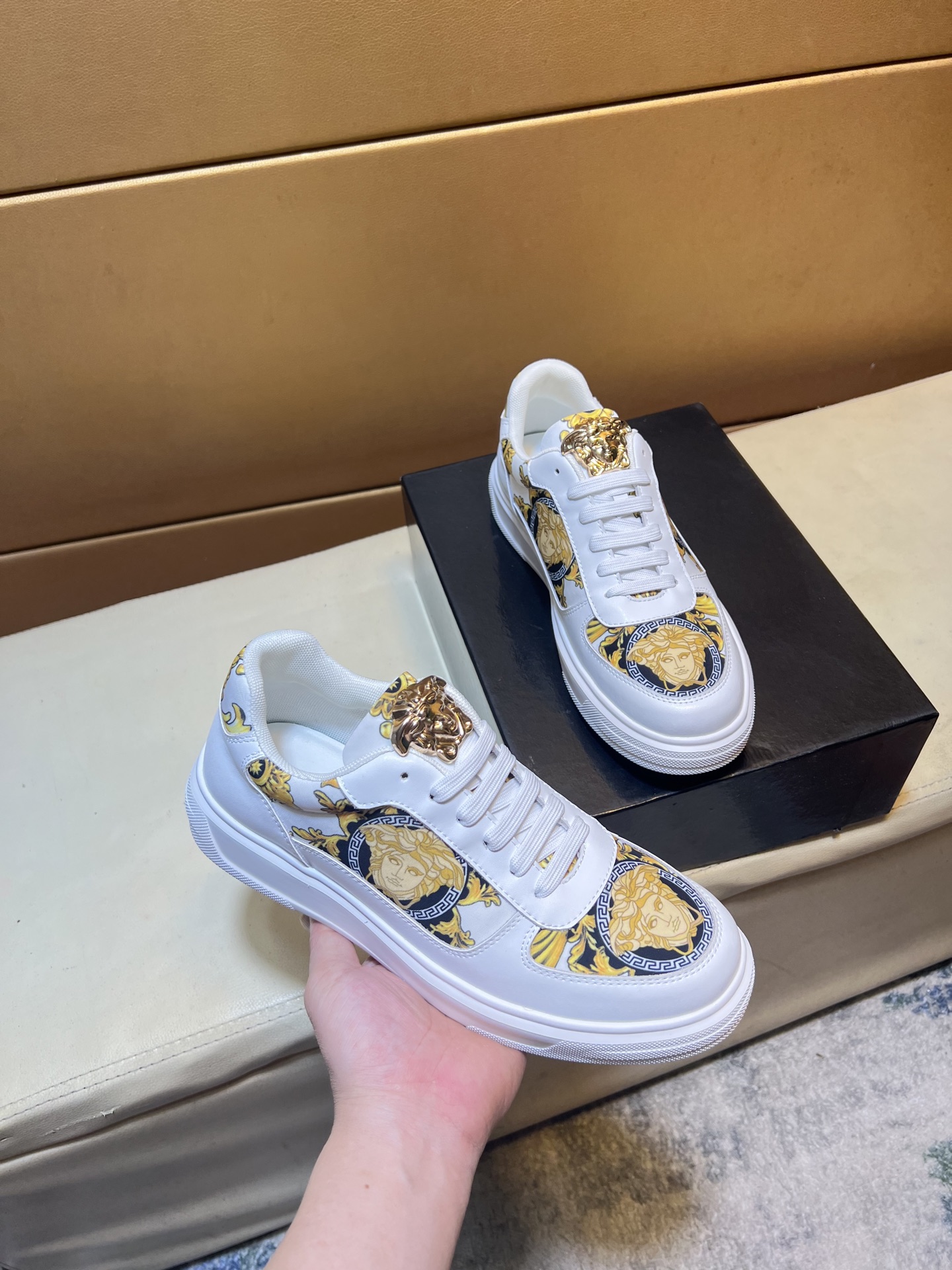 Versace Style Men's Shoes Lookbook Reference image 1