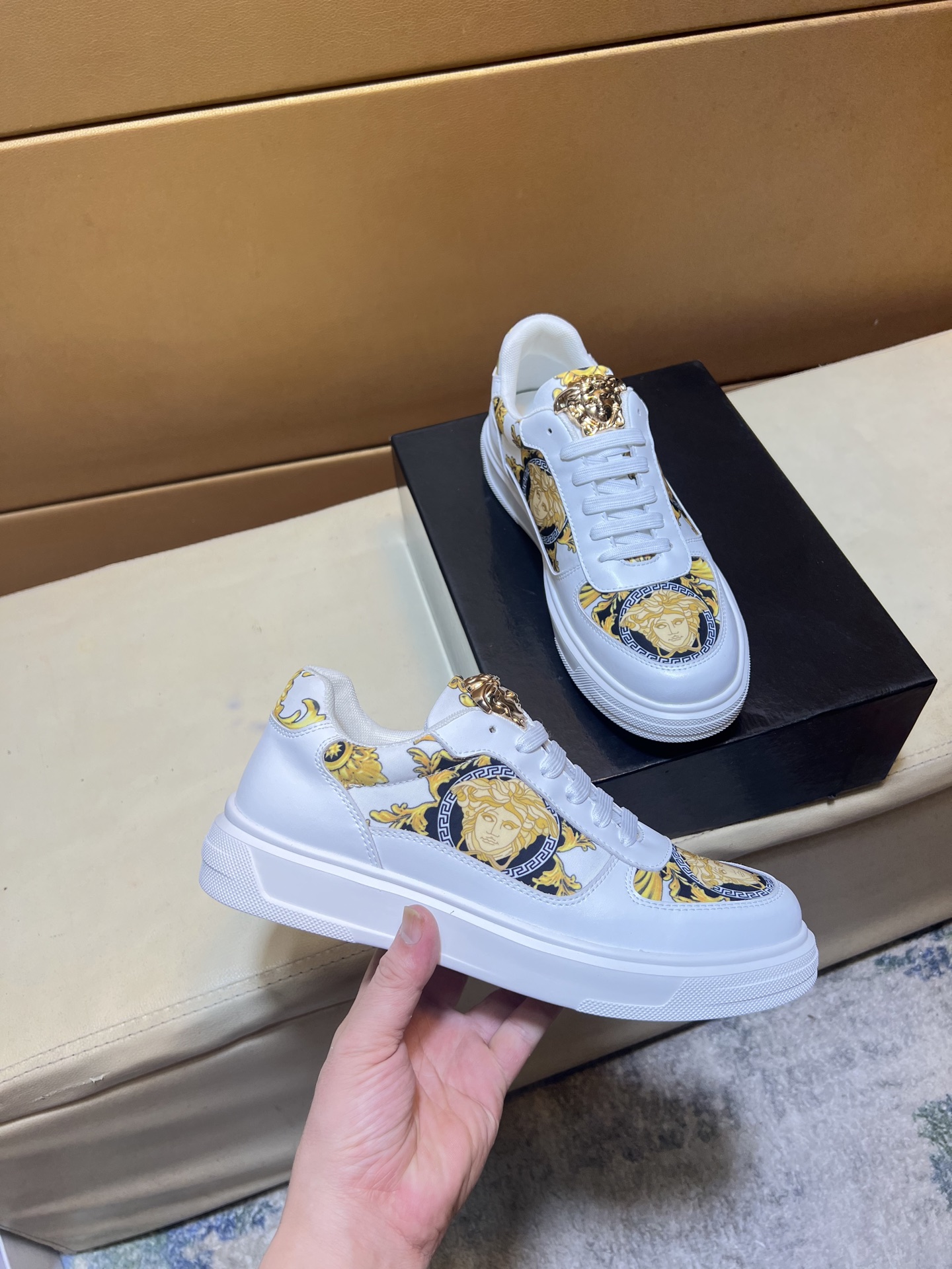 Versace Style Men's Shoes Lookbook Reference image 2