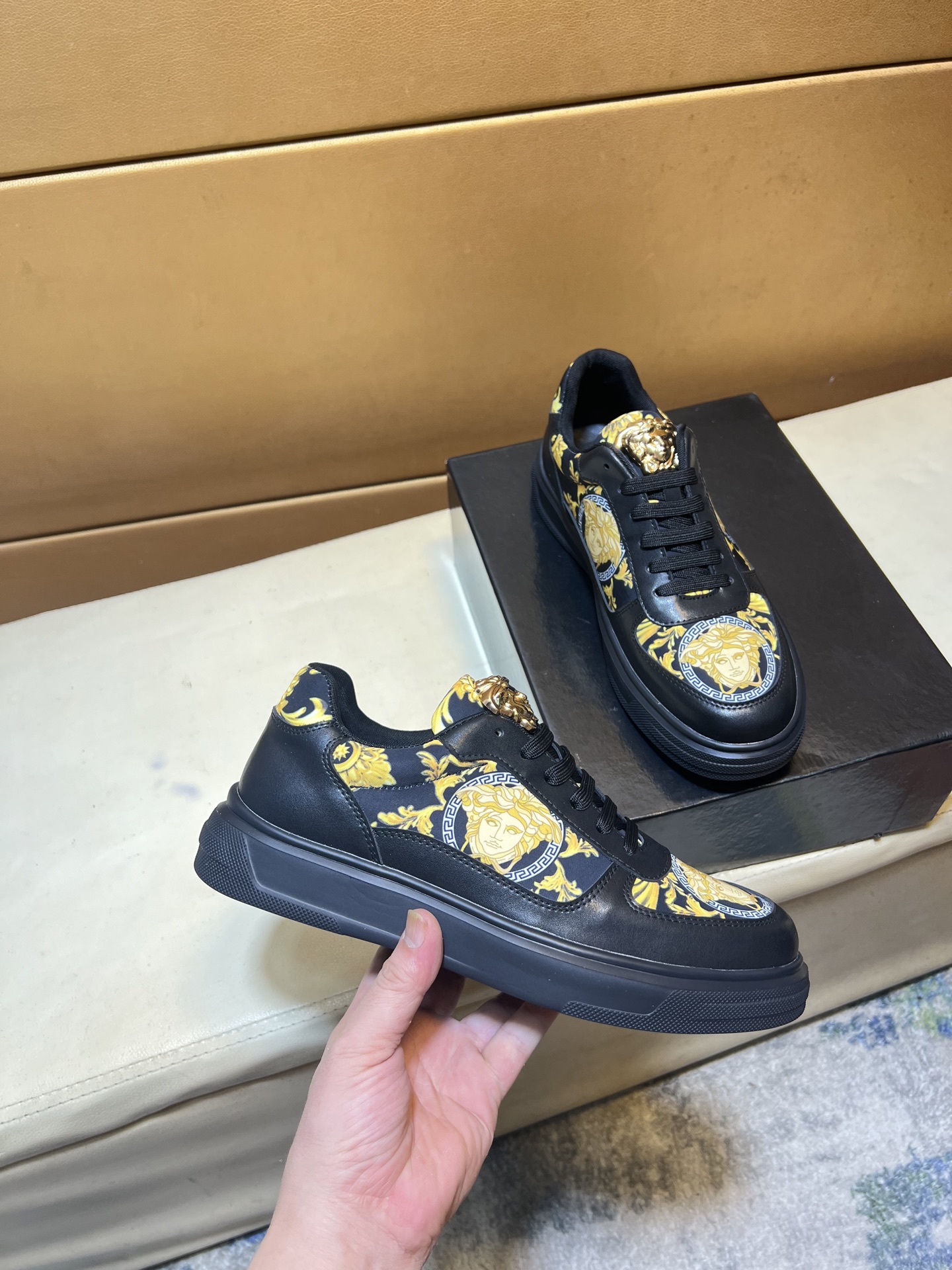 Versace Style Men's Shoes Lookbook Reference image 2