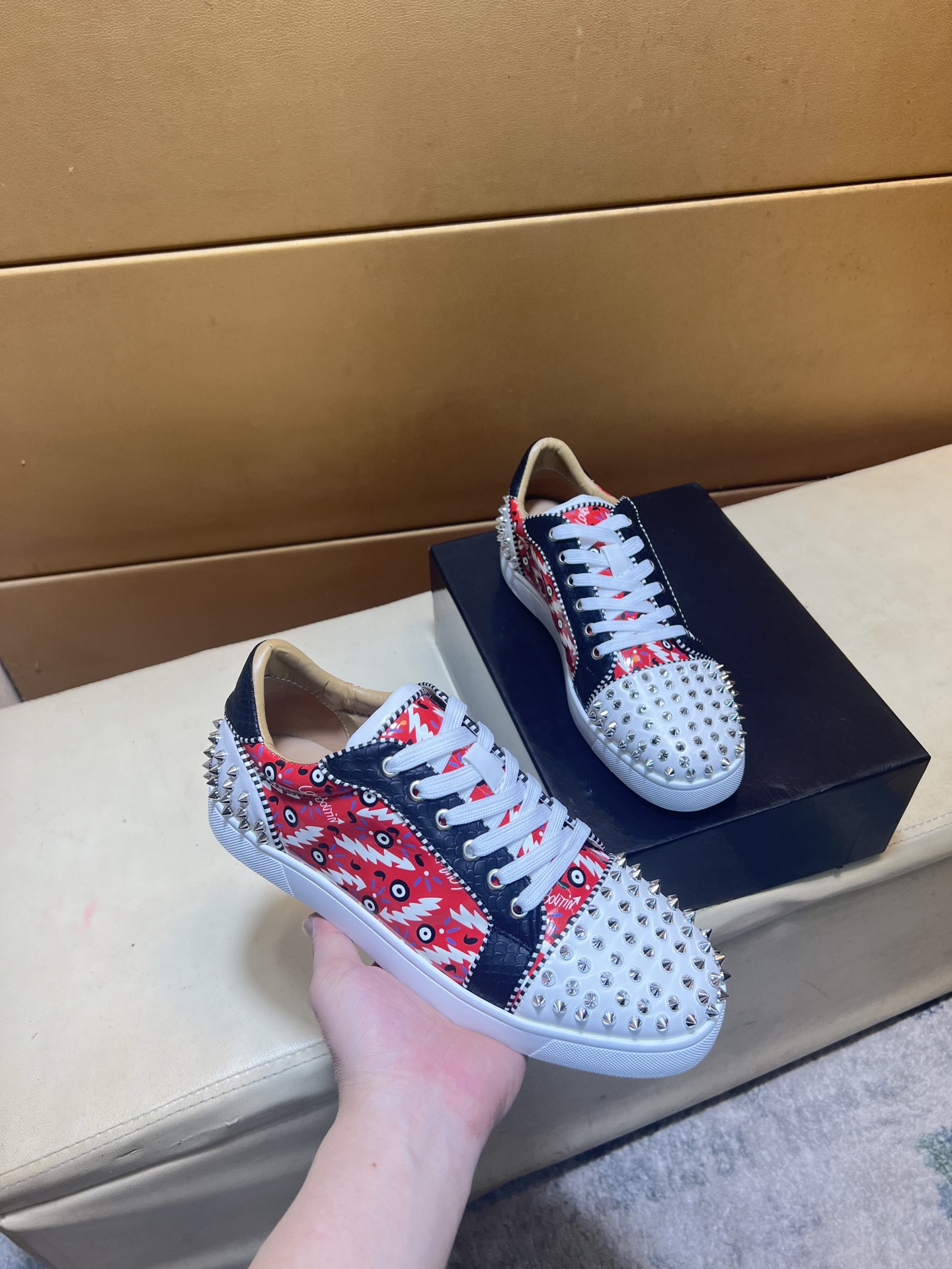 Christian Louboutin（cl男） Style Leather Men's Shoes Lookbook Reference image 1