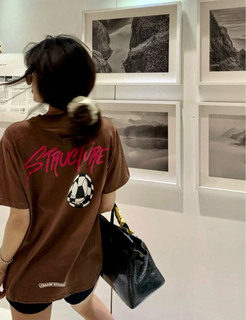 Chrome Hearts x Matty Boy Brown Graphic T-Shirt Limited Edition Unisex 1 Chrome Hearts x Matty Boy Brown Graphic T-Shirt Limited Edition Unisex