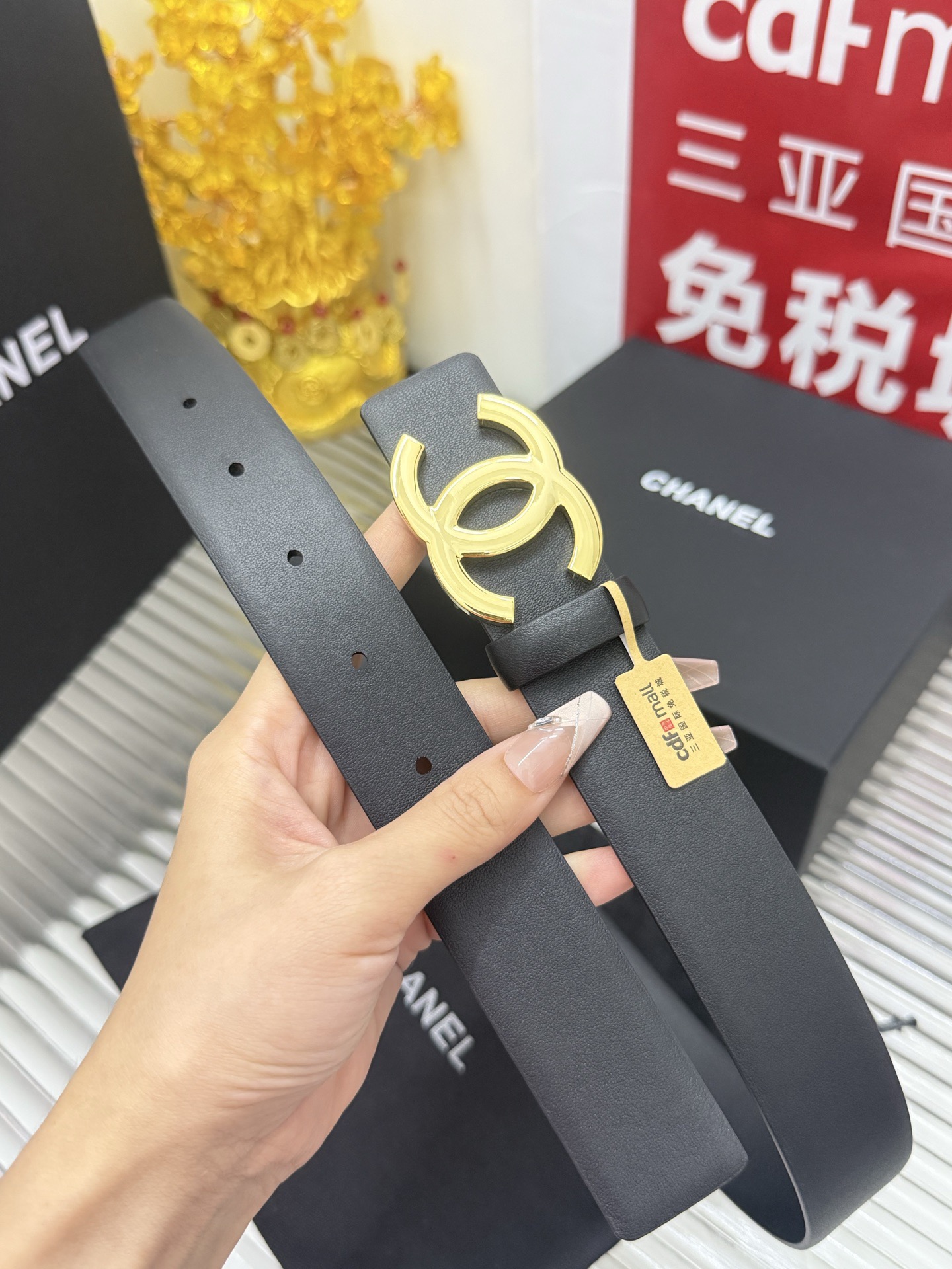 Chanel 宽度：𝟯 𝟬𝗰𝗺 香奈儿 CHANEL « 配全套 原包装 » 挂扣系列