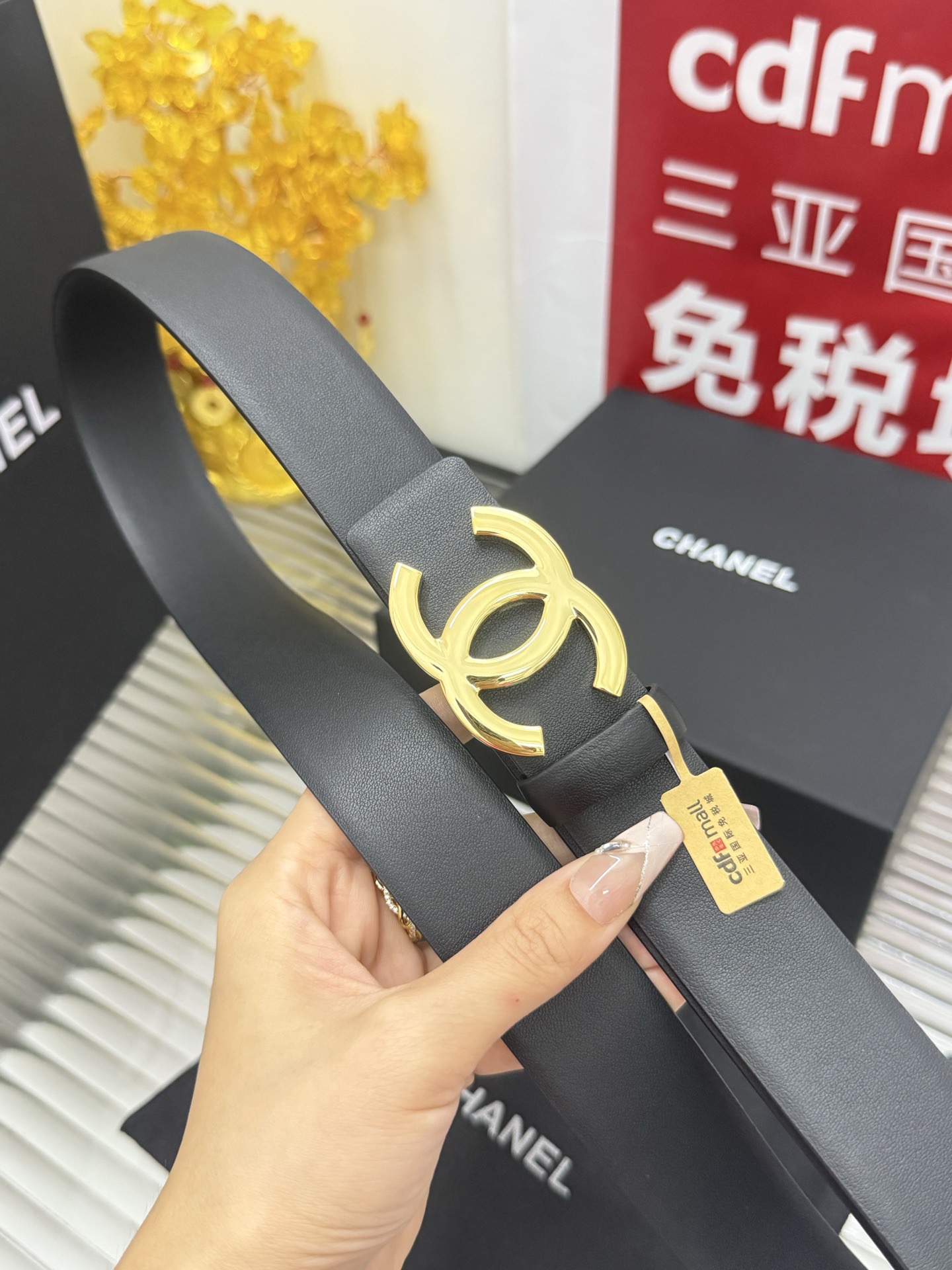 Chanel 宽度：𝟯 𝟬𝗰𝗺 香奈儿 CHANEL « 配全套 原包装 » 挂扣系列