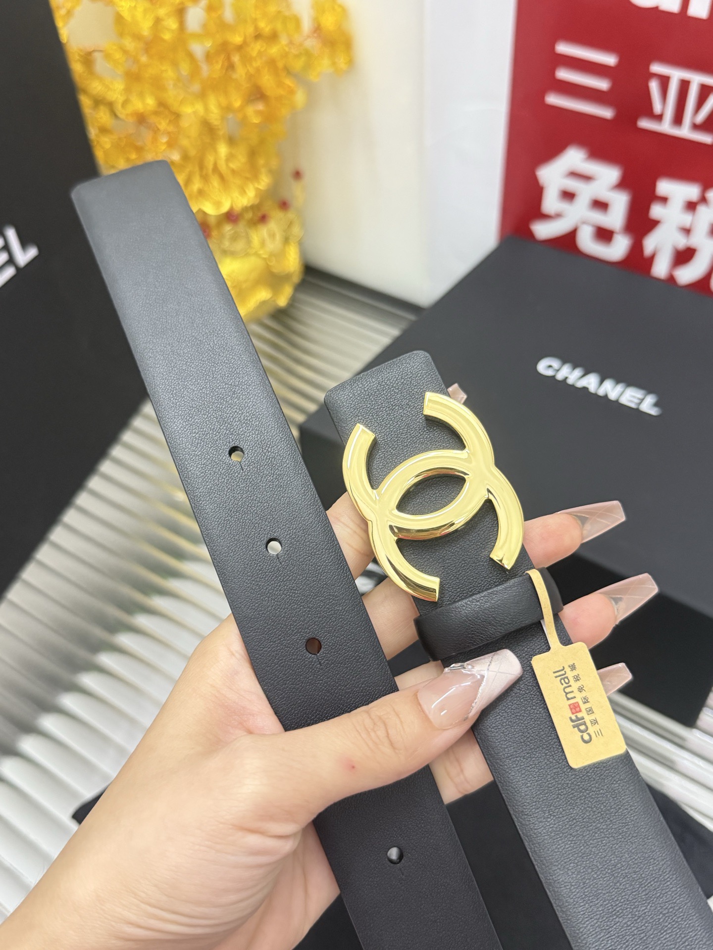Chanel 宽度：𝟯 𝟬𝗰𝗺 香奈儿 CHANEL « 配全套 原包装 » 挂扣系列