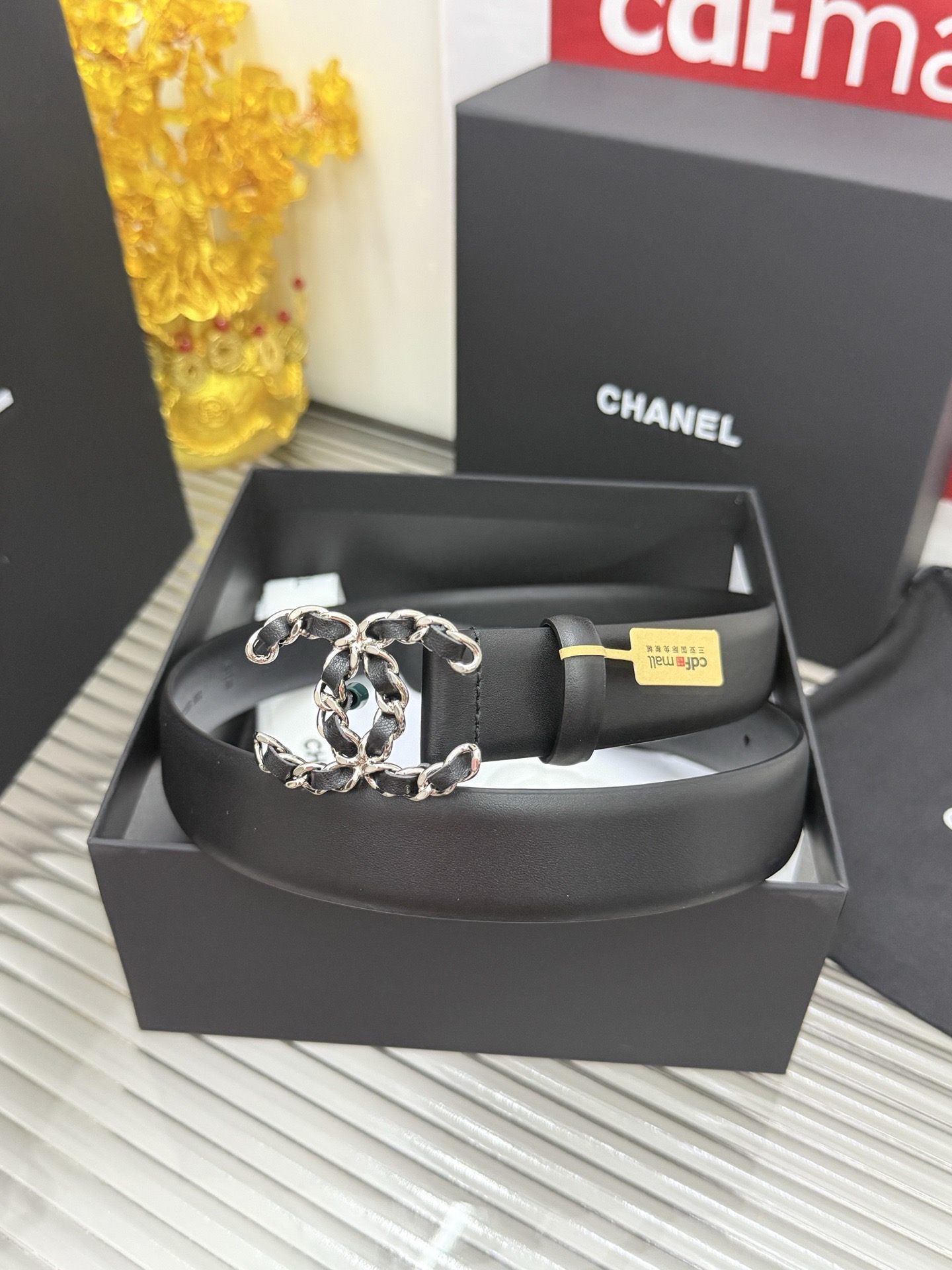 Chanel 宽度：𝟯 𝟬𝗰𝗺 小红薯 款 香奈儿 CHANEL 进口小羊皮 皮质柔软舒适孔位金属加固