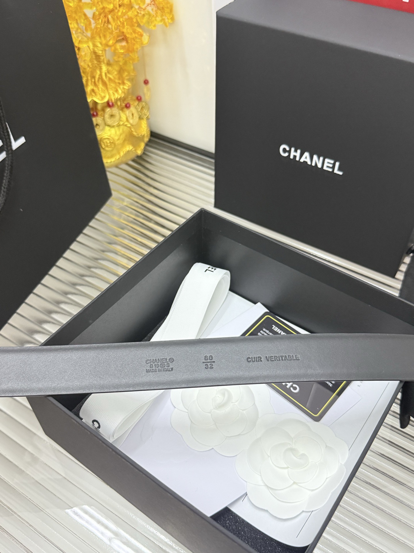 Chanel 宽度：𝟯 𝟬𝗰𝗺 小红薯 款 香奈儿 CHANEL 进口小羊皮 皮质柔软舒适孔位金属加固