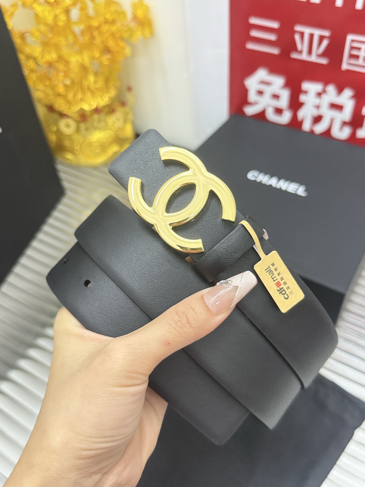 Chanel 宽度：𝟯 𝟬𝗰𝗺 香奈儿 CHANEL « 配全套 原包装 » 挂扣系列
