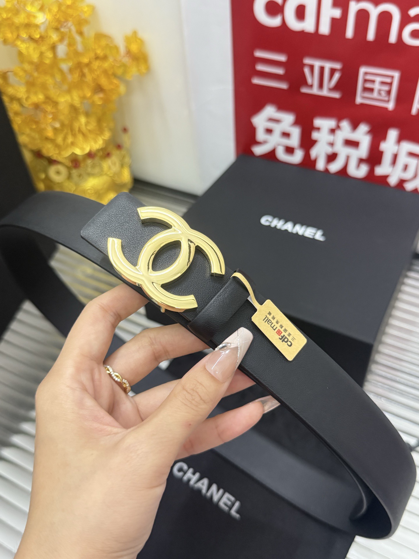 Chanel 宽度：𝟯 𝟬𝗰𝗺 香奈儿 CHANEL « 配全套 原包装 » 挂扣系列