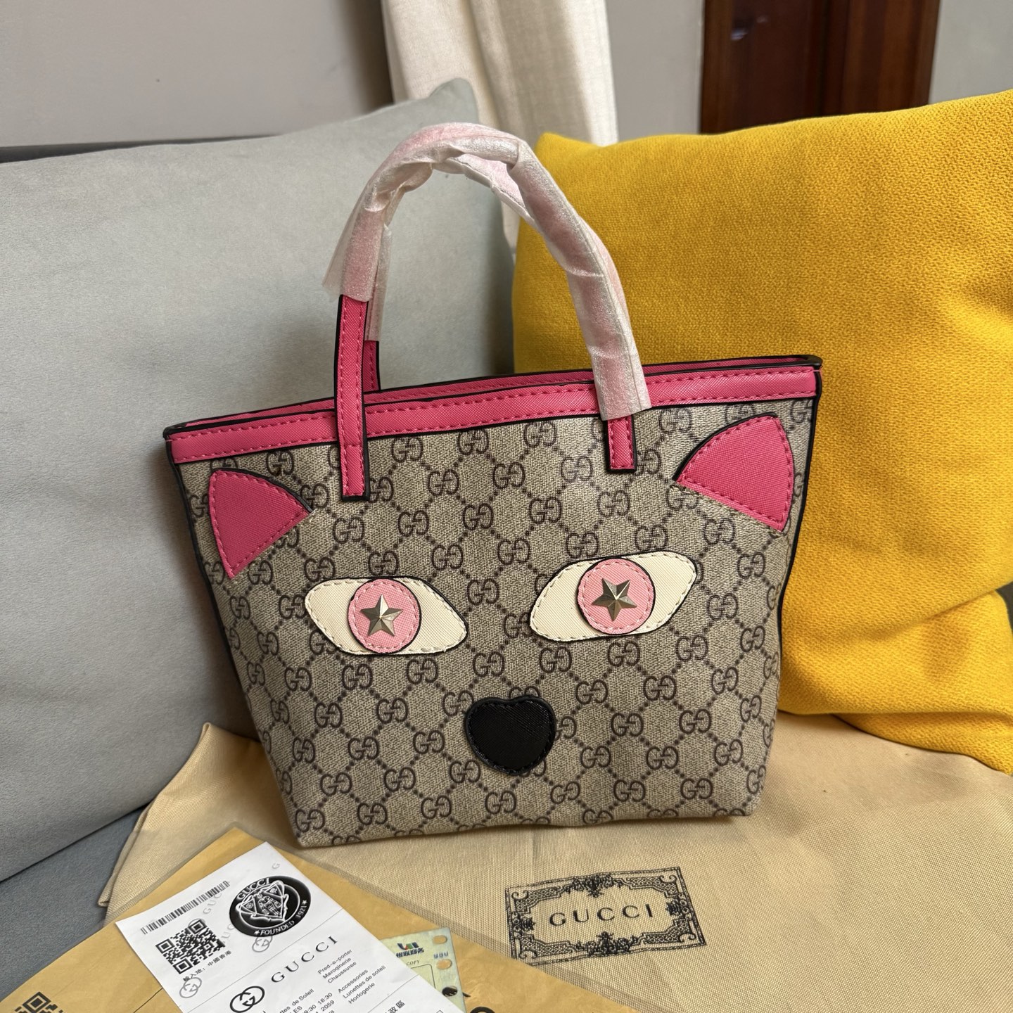 Bolso tote Zorro Tamaño: 20*21*10 Empaque: bolsa de polvo
