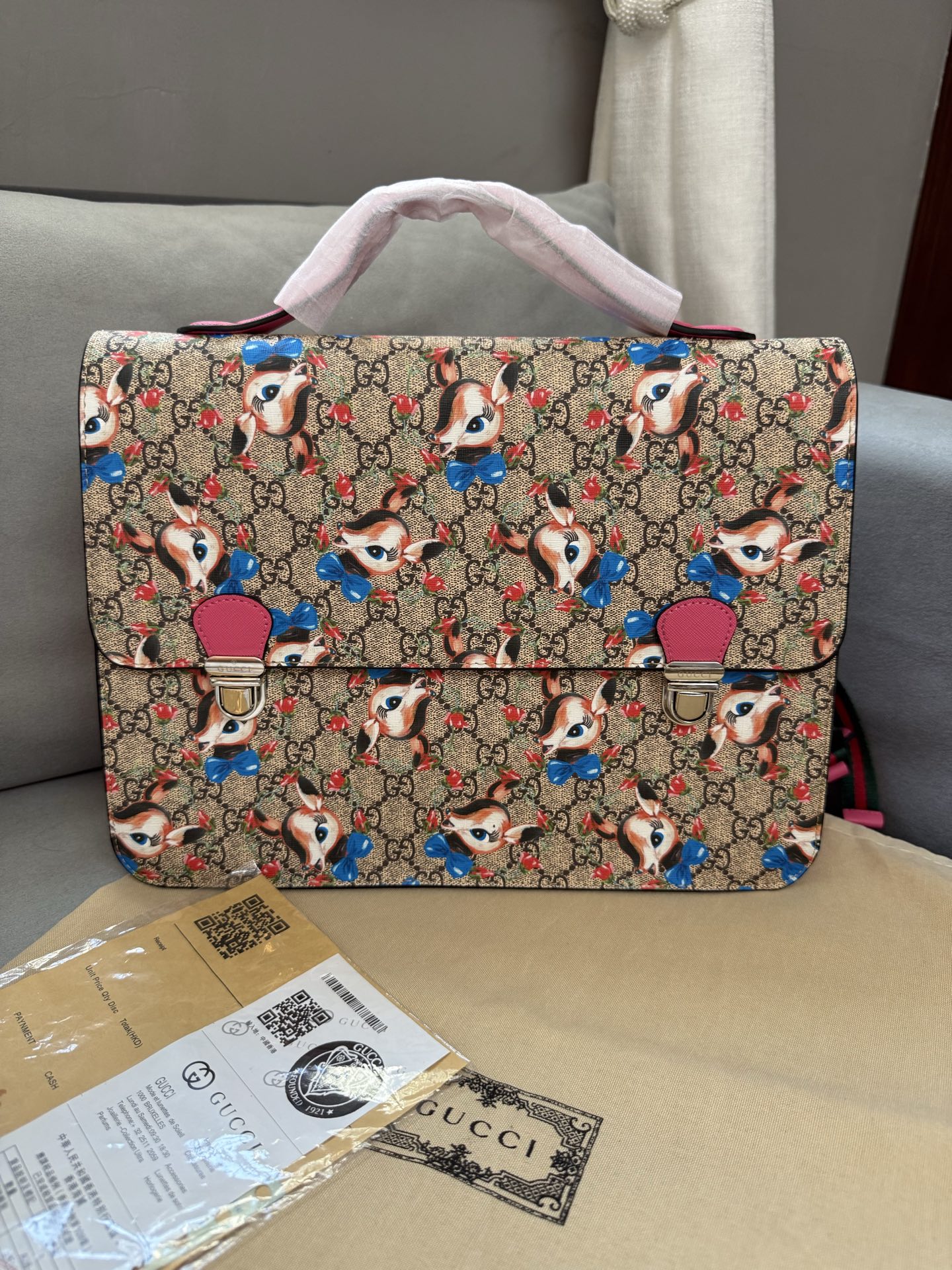 Mochila Duolu tamaño 28*25*11 embalaje: bolsa para el polvo