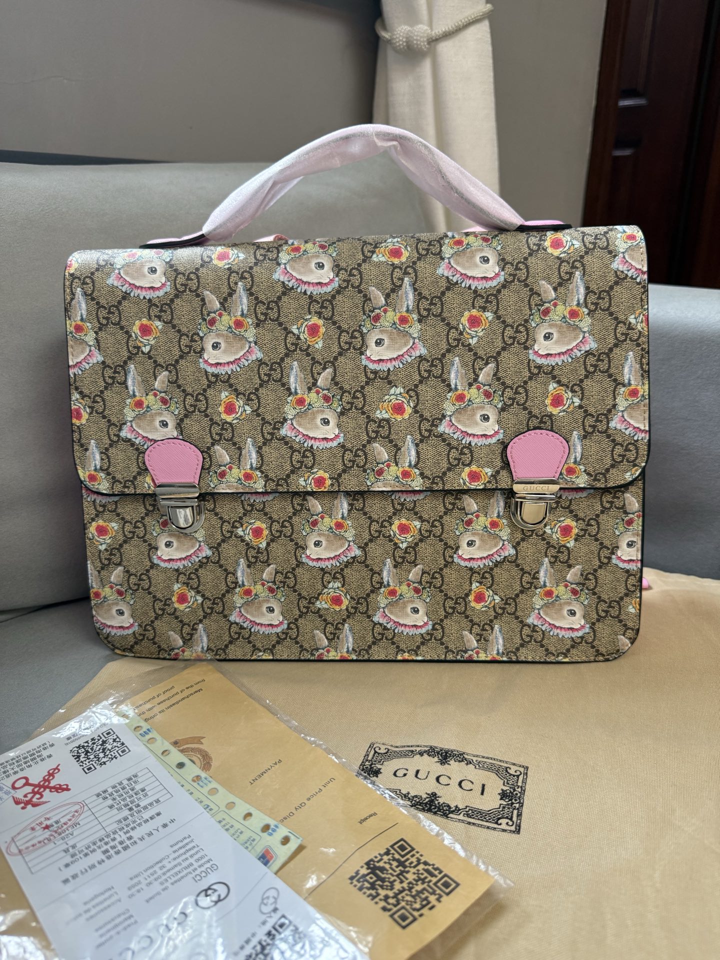 Mochila Little Rabbit Tamaño 28*25*11 Embalaje: Bolsa para el polvo
