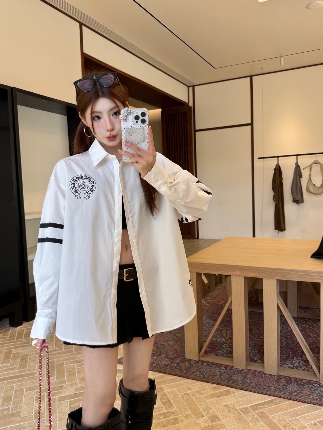 NO:490216,Pure cotton fabric breathable and comfortable long sleeves in autumn just right, full of details a shirt.,,shirts,alexander wang19860909纯棉面料透气舒适长袖秋天穿刚刚好,满是细节的一件衬衫.,,shirts,alexander wang,Women's clothing