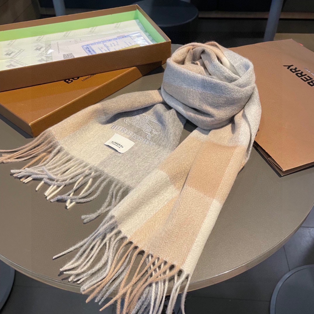 博柏利 Burberry 传世高定桑蚕丝丝巾围巾 #43202C1C 8